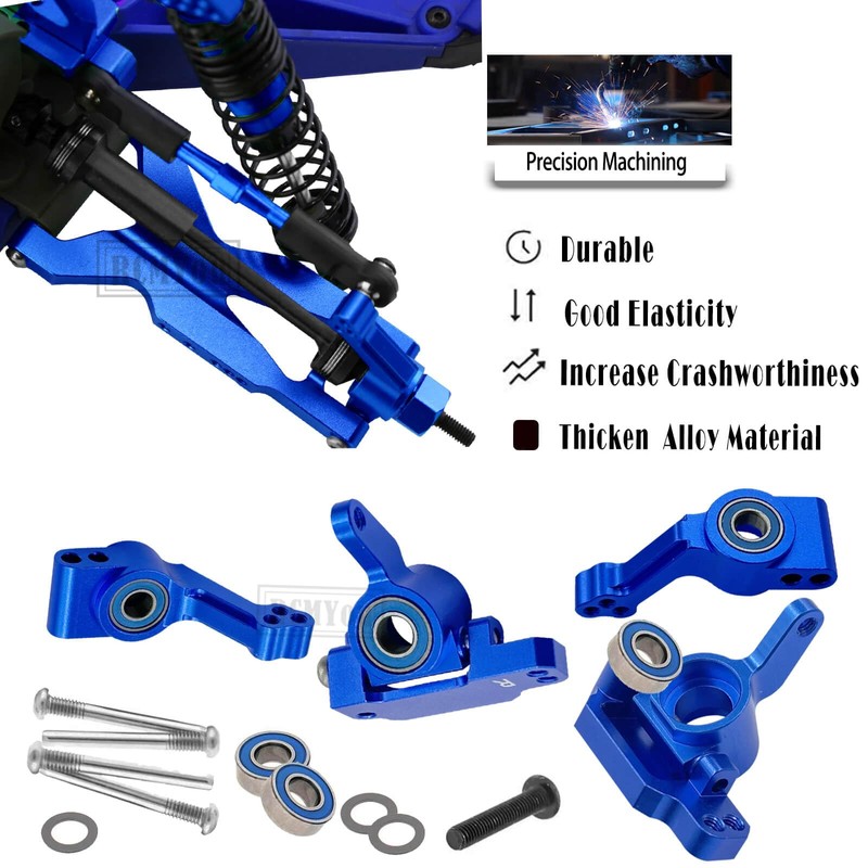 RCMYou Upgrades for 1/10 Slash 2WD(VXL),RC Shocks,Suspension Arm,Caster Block,Steering Blocks,Stub