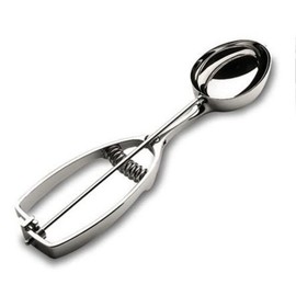 Lacor 67163 Eisportionierer, oval Luxe, rostfrei 63 x 48 cm