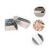 SEWACC 2pcs Stainless Steel Bead Shovel Lightweight Gemstone Scoop for