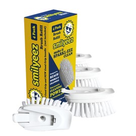 Smilyeez Replacement for OXO Dish Brush, 4-Pack, Makes Your Dishwand Like New, Dishwand Brush Refills, Easy to Install