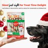 NutriChomps Dog Chews, 5 inch Twists, Mint Flavor, 10 Count,