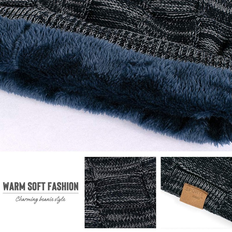 Vgogfly Slouchy Beanie for Men Winter Hats for Guys Cool