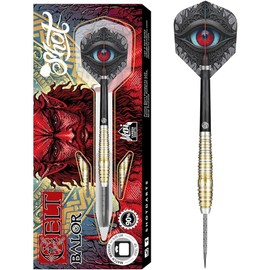 Shot! Darts Soft Tip, Celt Balor Tungsten Barrels Balanced for Maximum Aerodynamics Handcrafted Professional Dart Set and Flights Made in New Zealand, Plastic Tip Bar Darts