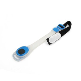 System-S Safety LED Arm and Foot Clip Arm Clip Clip On Jogger Walker Static & Flashing Function in Blue