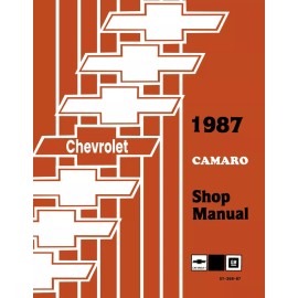 1987 Chevy Camaro Shop Manual