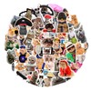 66Pcs Funny Cat Stickers for Kids Teens Adults Boys Girls