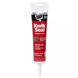 DAP Kwik Seal 5.5 oz. White Kitchen and Bath Adhesive Caulk