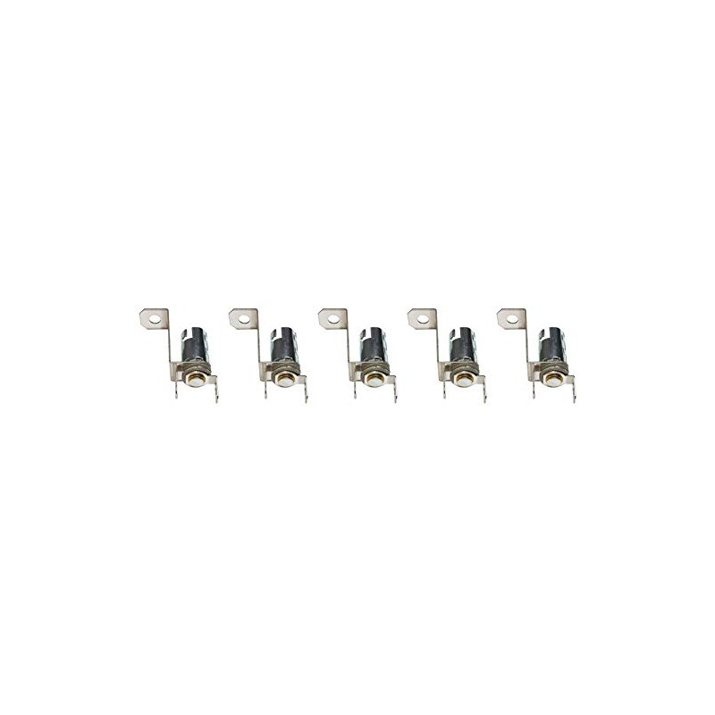 BA9s Bayonet Lamp Holder Bulb Socket, 1-1/8" Bracket for Bally