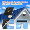 QLAYA 5W Quick Charging for Ring Spotlight Camera Solar Panel,