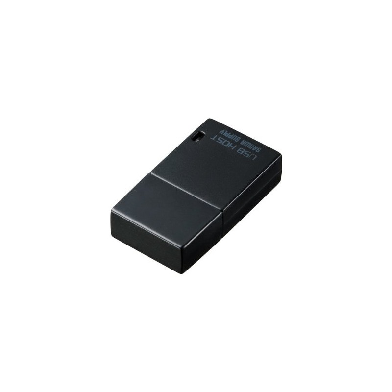 サンワサプライ(Sanwa Supply) USBホスト変換アダプタ(microUSB Bコネクタ オスーUSB Aコネクタ メス) スマホ・タブレット対応 AD-USB19BK