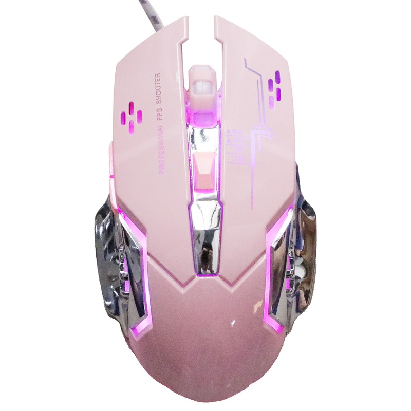 Wired Mouse 6‑Button USB Port Gaming Luminous Ergonomic Optical Computer