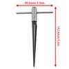 Yocimango Tapered Reamer 1/8-1/2(3-13mm) for Reaming Taper Holes on Boards