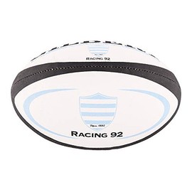 Gilbert Racing 92 Replica Rugby Ball, Size 5