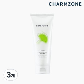 Charmzone Ginkgo Natural Cleansing Foam, 3 pieces, 200ml / 참존 징코 내츄럴 클렌징 폼, 3개, 200ml