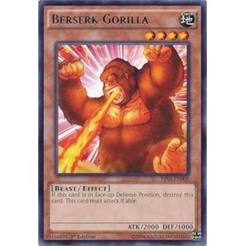 YU-GI-OH! - Berserk Gorilla (BP03-EN008) - Battle Pack 3: Monster League - 1st Edition - Rare