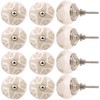 Set of 12 Ceramic Knobs Decorative Knobs for Home Kitchen