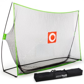 Champion Sports Rhino Flex Golf Net - 10' x 7' Practice Net with Target for Enhanced Precision