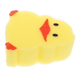 SUPVOX Cute Chick Bath Sponge Shower Scrubber Soft Comfortable Exfoliating Body Scrubber for Fun Cartoon Design for Bath for Daily Cleaning Needs