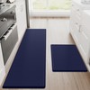 StepRite Kitchen Mats, 2PCS Kitchen Rugs, Cushioned Anti Fatigue Kitchen