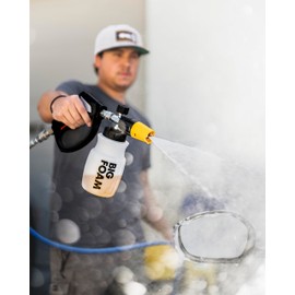 XPEL Big Foam Premium Foam Cannon - Eco-Friendly Efficient Car Detailing - Safe for Paint, Wax, Clear Coat, and Ceramic Coatings, Compatible Foam Soap