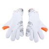 2pcs Soccer Gloves Nylon Polyurethane Fiber Latex Breathable Strong Grip