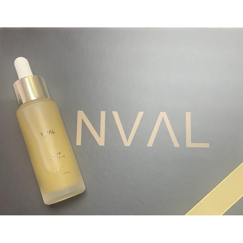 NVAL Serum Vitamin C and Hyaluronic Acid 30ml Reduces Wrinkles