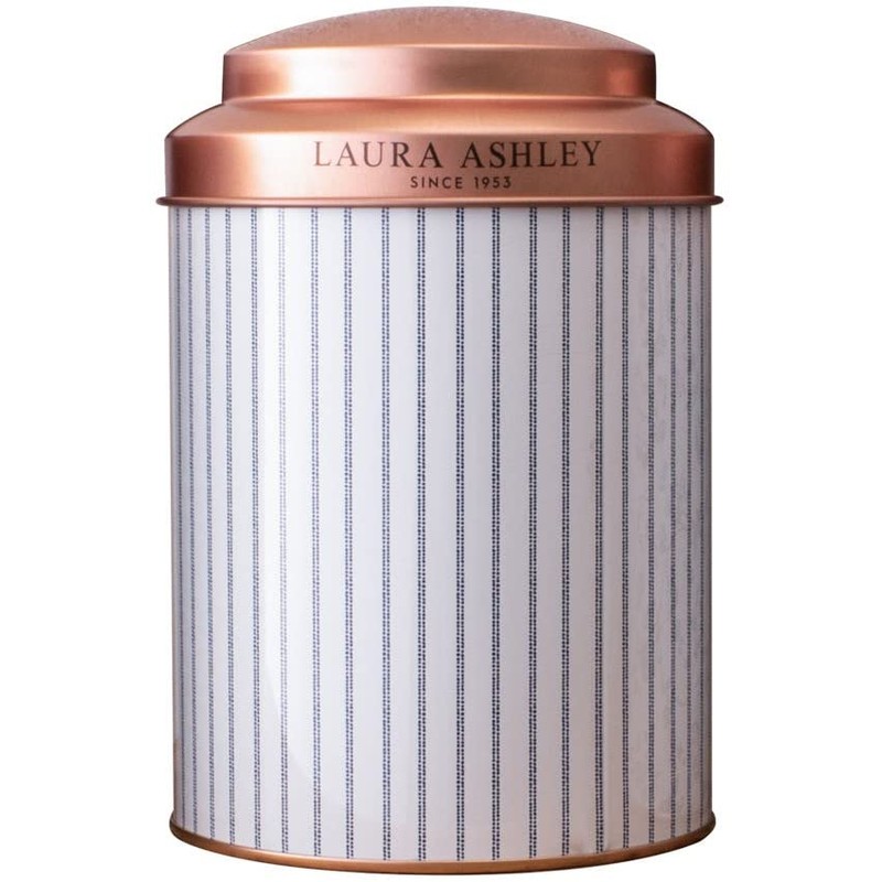 Laura Ashley Candy Stripe Tin 12 x 18 cm