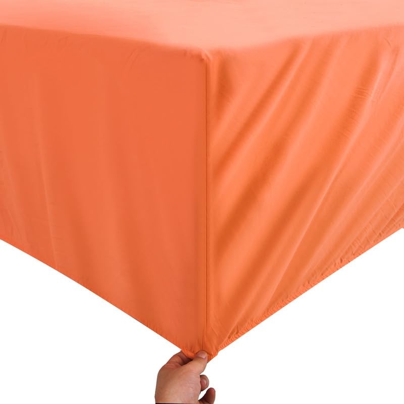 WEAVERS: Extra Deep Fitted Sheet - Super Soft Luxurious Microfiber,