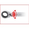 KS Tools 503.4565 4 in 1 GEARplus reversing double ratchet