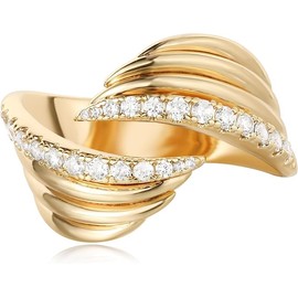 Jenosy 18k Gold-Plated Gold Rings, Gold-plated