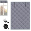 Winter Insulated Window Covers, 3 Layer Thermal Window Cover for