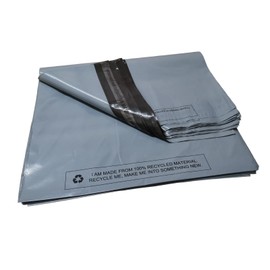 25 Pack Grey Mailing Poly Postal Self Seal Bags 17''x22'' Size Postage Packaging Mailers Posting Shipping Post Parcels Package Bags