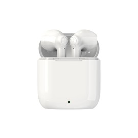 Denver TWE-39W True Wireless Bluetooth Ohrhörer - Kabellose In-Ear Kopfhörer mit Mikrofon, Ladebox und 4,5 Stunden Spielzeit, Bluetooth 5.0, Weiß