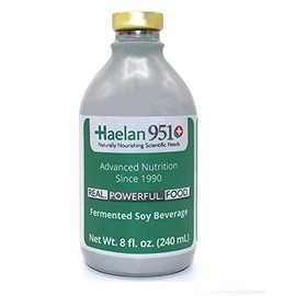 Haelan Soy Beverage, 8 fl oz - Fermented Super Soy Protein, Vegan, Beverage