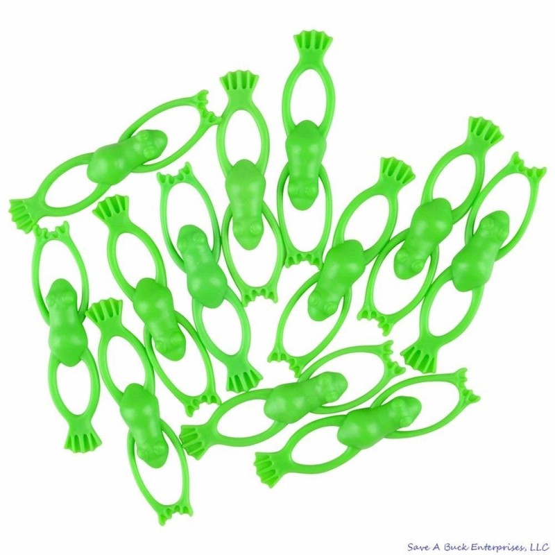 3.5" STRETCHY FLYING FROG SLINGSHOT