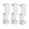 Emco Loft Hooks Set – Pack of 3 – White