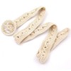 NONGFUGE Fashion Simple Soft Cotton Rope Braided Woven Boho Waist