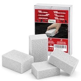 Cleaning Block Grill - 4 Pezzi - Blocco detergente per griglie e barbecue. Rimuove anche lo sporco più ostinato senza prodotti chimici e senza sforzo