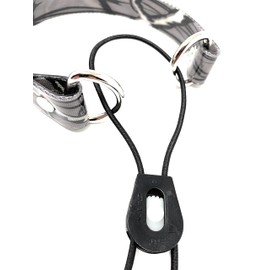 Sparky Pet Co - Surefit ECollar Replacement Strap - Bungee - Waterproof - Adjustable - Secure Nexus Wheel Lock - for Electronic Training & Invisible Fence Systems - 3/4" (Grey Camo)