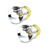 2 Pack LED Flashlight Replacement Bulb, Single Lighting Mode White