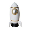 Gaolinci Rocket Ship Coin Bank, Money Box, Piggy Bank, Home