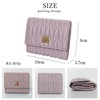 Cross Marberry Quilted Wallet, Mini Wallet, Box-Shaped Coin Purse, Easy