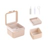 SXIUU Braces Box Cleaning Box, Denture Box, Travel Denture Box