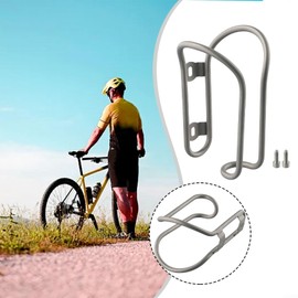 Water Bottle Cages, Basic MTB Bike Bicycle Titanium Alloy Hollow Kettle Rack Riding Water Bottle Cage Lightweight Water Bottle Holder Cages Brackets(T02U)