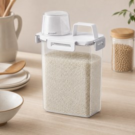 Sealed Food Storage Container for Pantry Use – Moisture-Resistant Dry Food Organizer for Rice, Flour & Grains