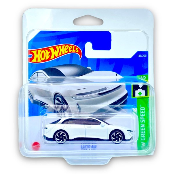 Hot Wheels Lucid Air (White) 4/5 HW Green Speed 2022