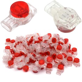 CTRICALVER Scotchlock UR Connector for Telephone Wire Binding Connectors 3 Ports/3 Core 50 Pieces