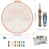 FREEBLOSS Tree of Life Punch Needle Kit for Beginners Embroidery