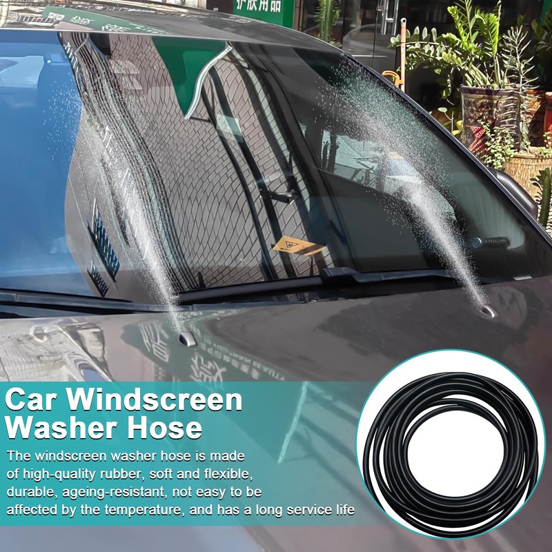 Car Windshield Washer Hose 17 Pcs Windshield Washer Hose Kit