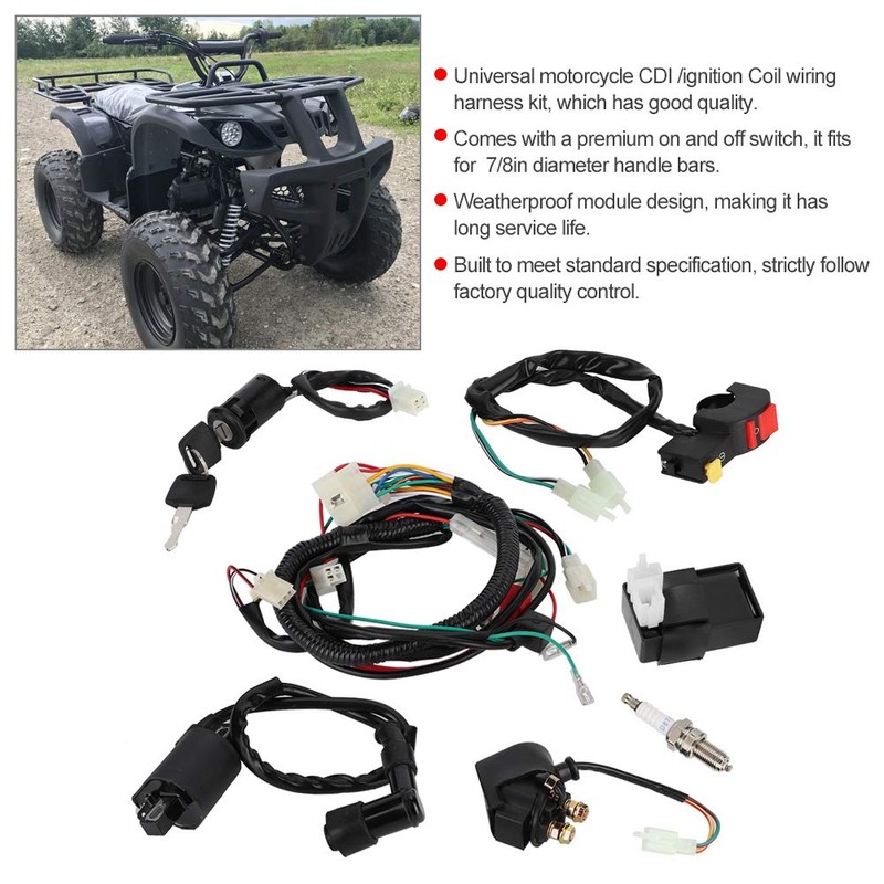 Acouto CDI - Kit de arnés de cableado completo, kit